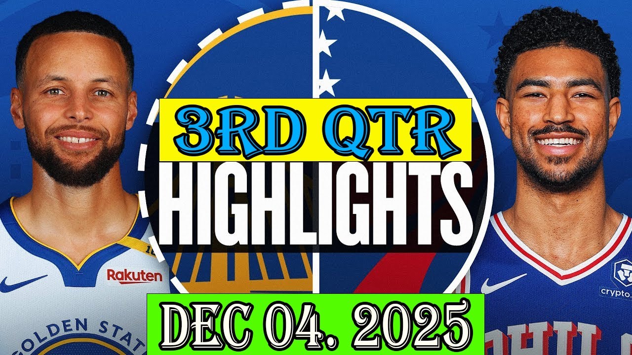 Philadelphia 76ers vs Golden State Warriors 3rd Qtr Dec 04.2025 Highlights | NBA hightlight