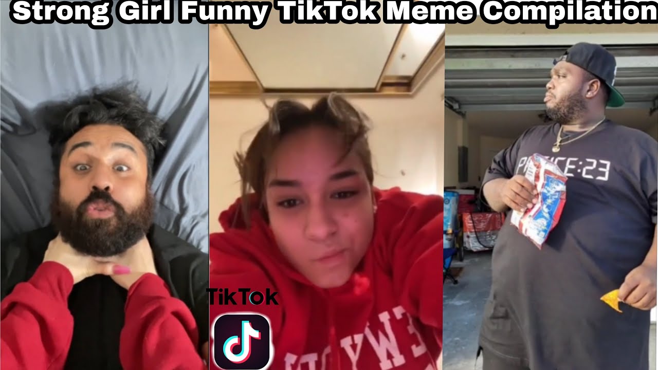 Strong Girl Funny TikTok | The Money Real Long Song| Wap Compilation Part 3 | Marly Esteves