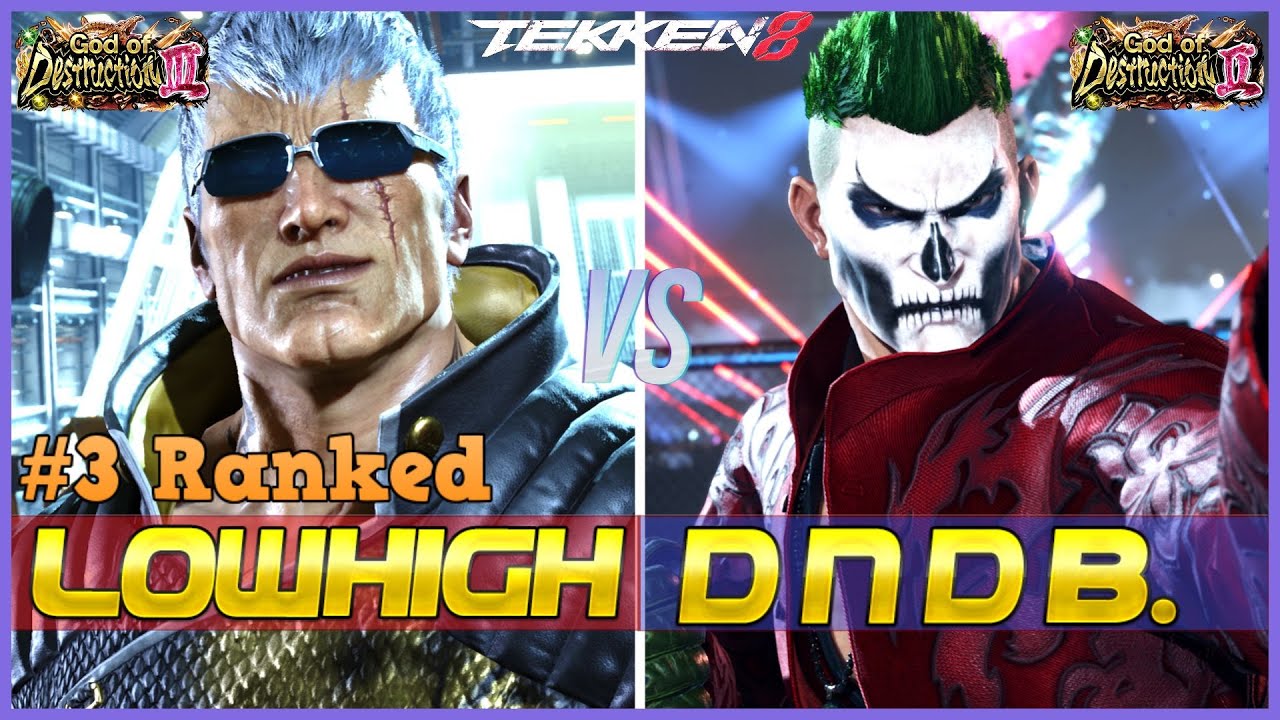 T8 ▰ LOWHIGH (#3 Ranked Bryan) Vs DNDB (High Ranked Feng) ▰ Tekken 8 High Level Gameplay