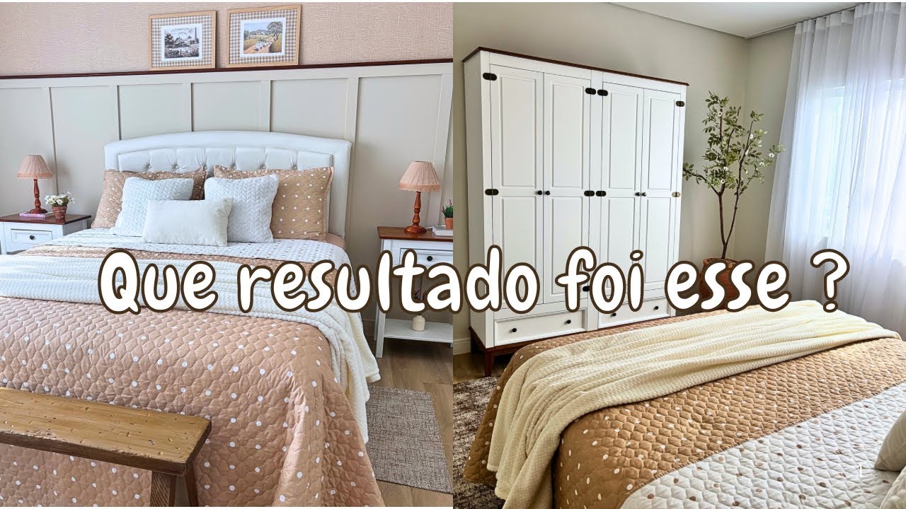 RESULTADO FINAL DA DECORAÇÃO DO QUARTO COM IDEIAS DE FAÇA VOCÊ MESMO SIMPLES E BARATO!