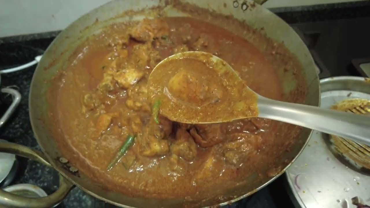 Chicken Curry thick gravy recipe ಚಿಕನ್ ಕರಿ ದಪ್ಪ ಗ್ರೇವಿ