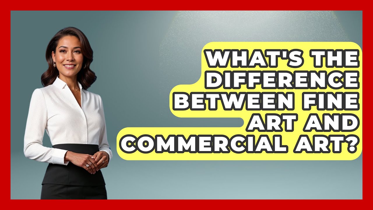 What's The Difference Between Fine Art And Commercial Art? - Artists Behind the Art