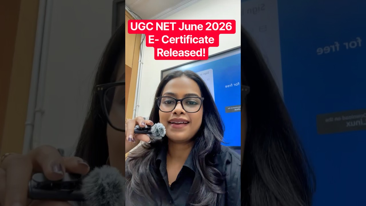 UGC NET June 2026 Certificate Released? NTA Latest Update | Download  Now#ugcnetjuneecertificateout