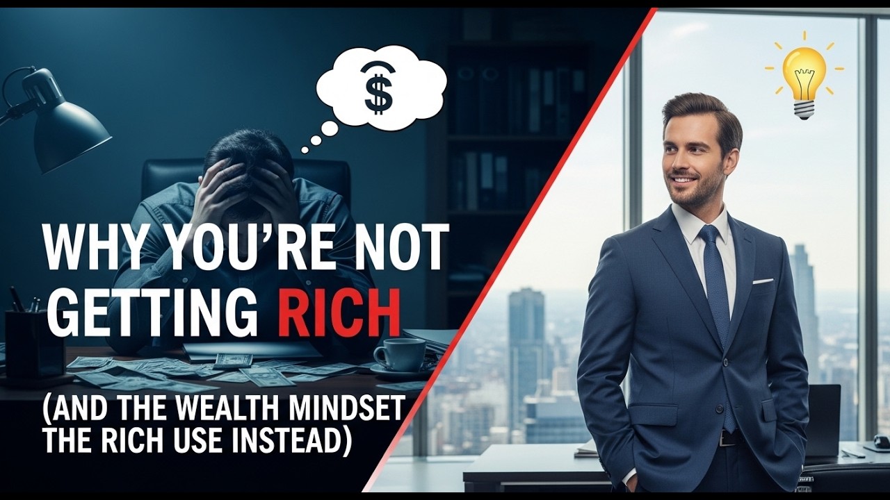 Why You’re Not Getting Rich (And the Wealth Mindset the Rich Use Instead) | #animation #growth