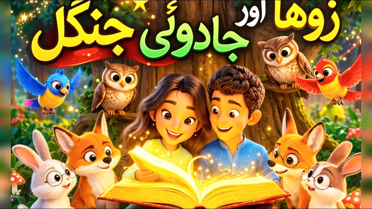 Zoha and the Magical Forestزوہا اور جادوئی جنگل | Urdu Hindi stories . 