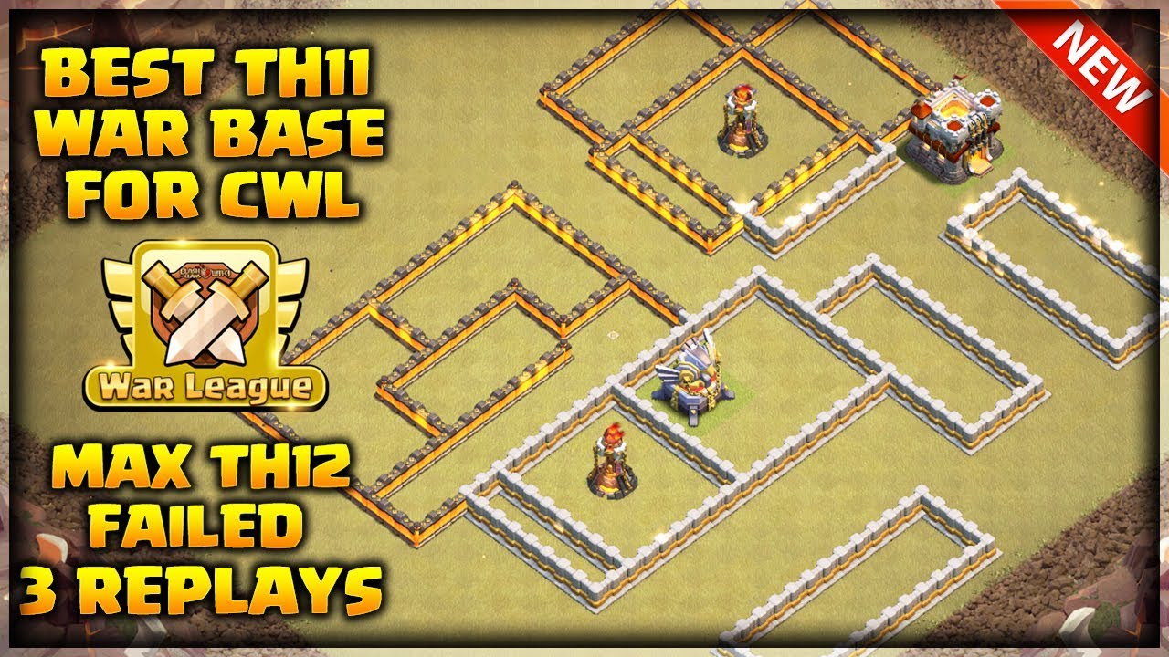 Best Th11 War Base CWL 2019 with replays Th12 max Failed | Anti Electro Drag Replays |Clash of Clans