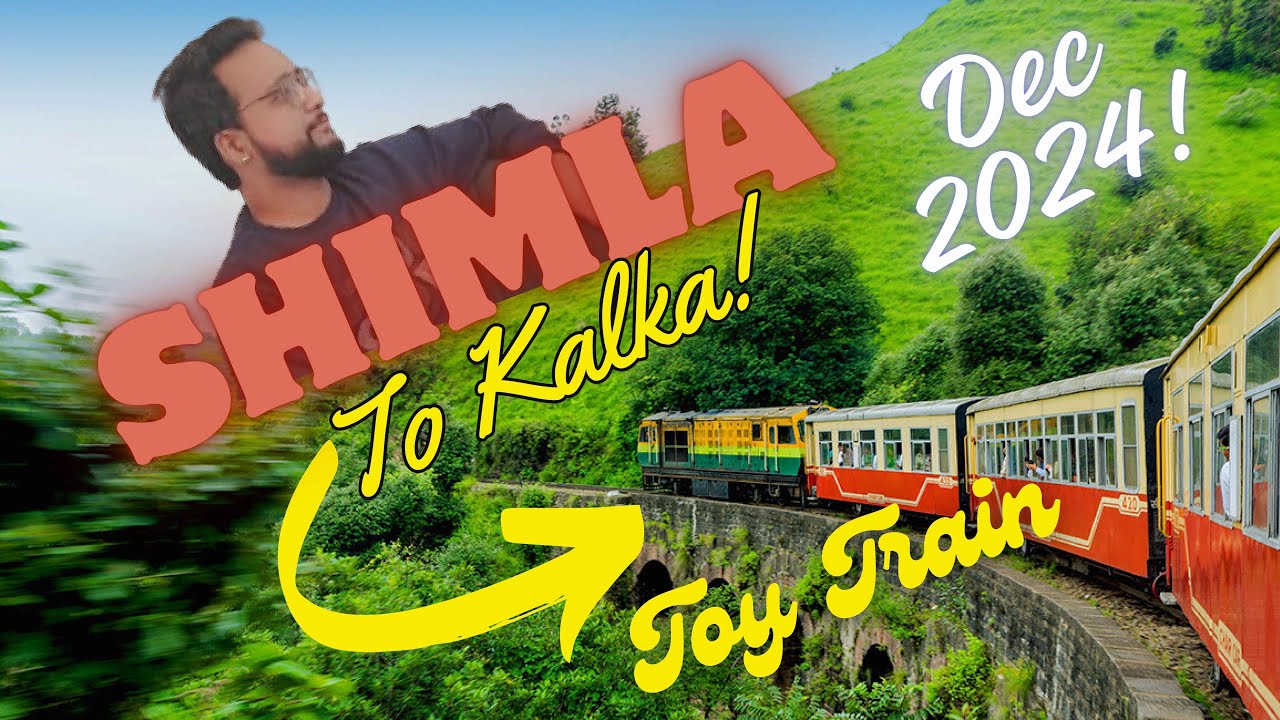 Shimla To Kalka Toy train | Kalka to Shimla toy train | Shimla toy train #toytrain #shimla