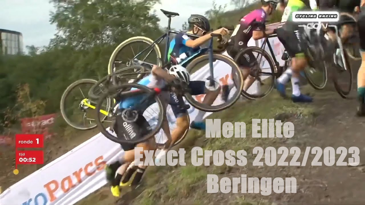 Cyclocross Men Elite - Exact Cross 2022/2023 Highlights - Beringen Belgium