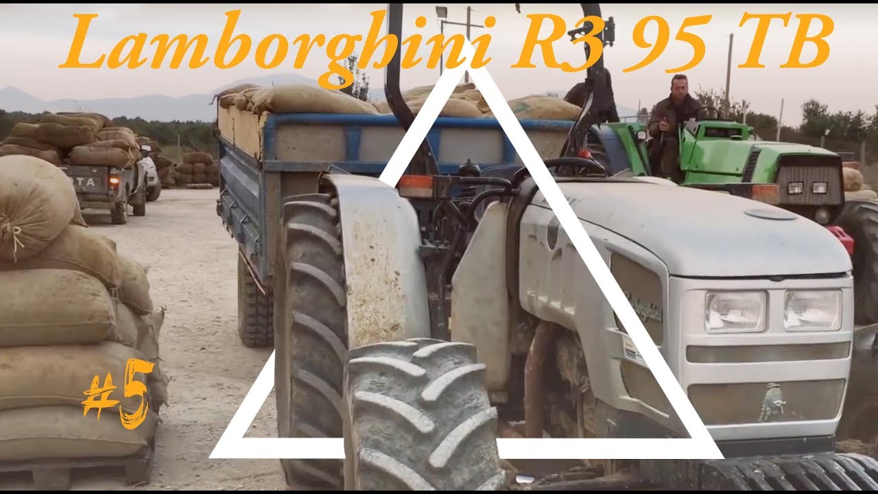 Lamborghini R3 95 TB  Μεταφορά ελιών  Transport olive