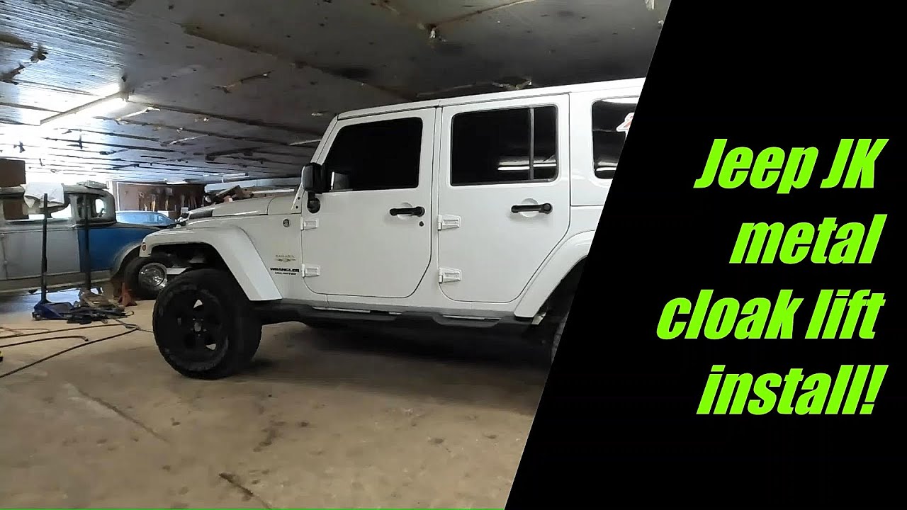 Jeep lift kit How to- Metal Cloak lift kit install on 2013 Jeep JK