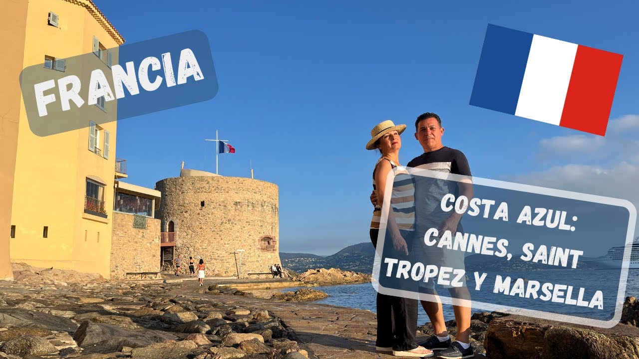 FRANCIA, Costa Azul: Cannes, Saint Tropez y Marsella #Vlog3 (2024)