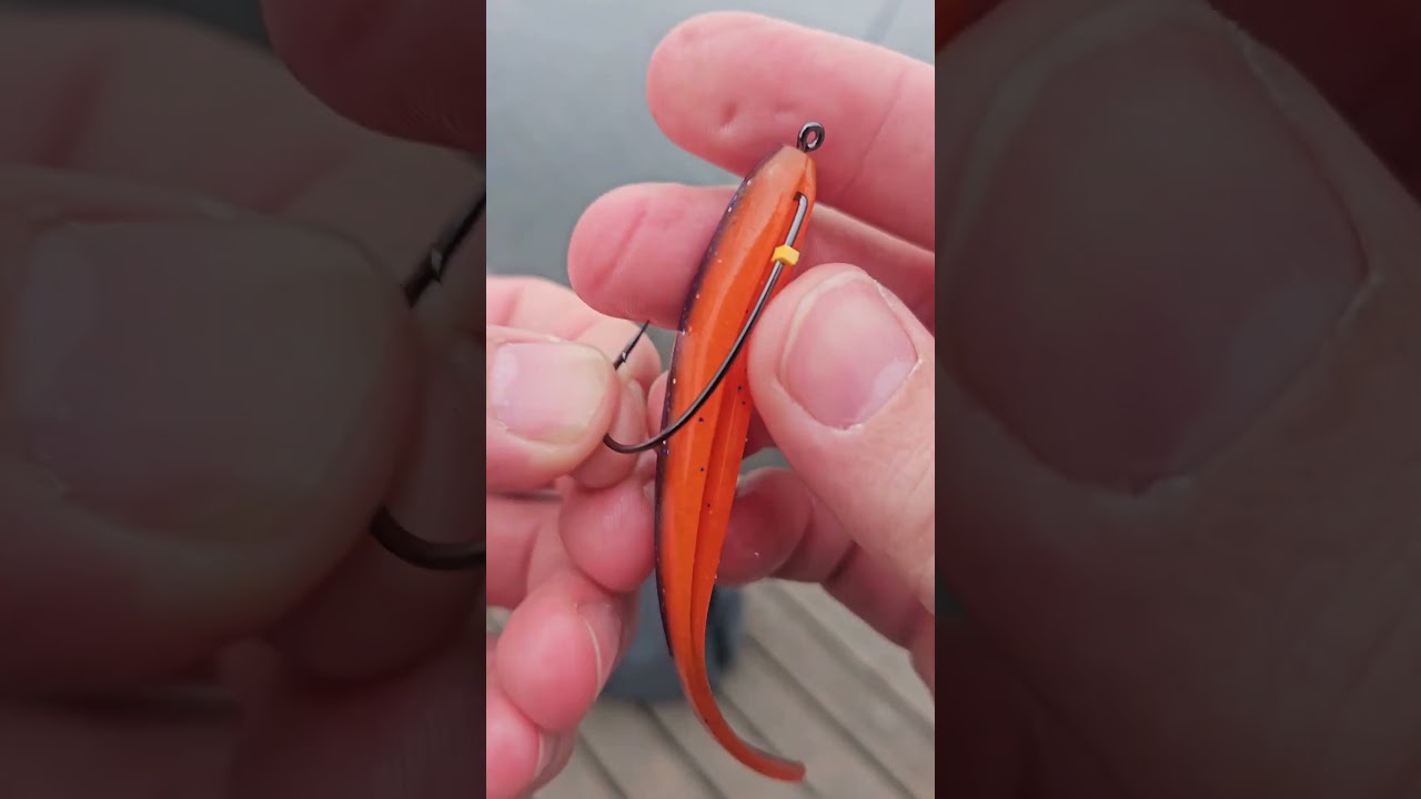 Stop Your Soft Bait From Sliding (Easy Fishing Hack)