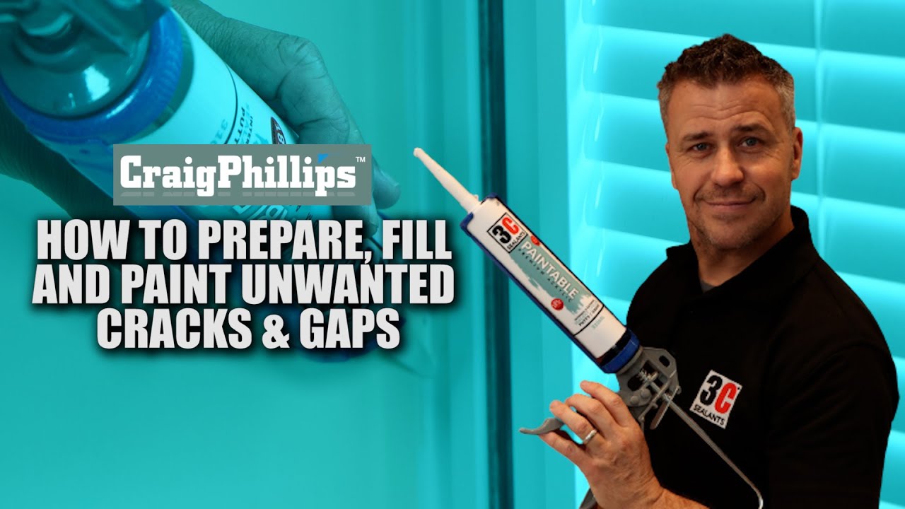 How to Prepare, Fill and Paint Unwanted Cracks & Gaps