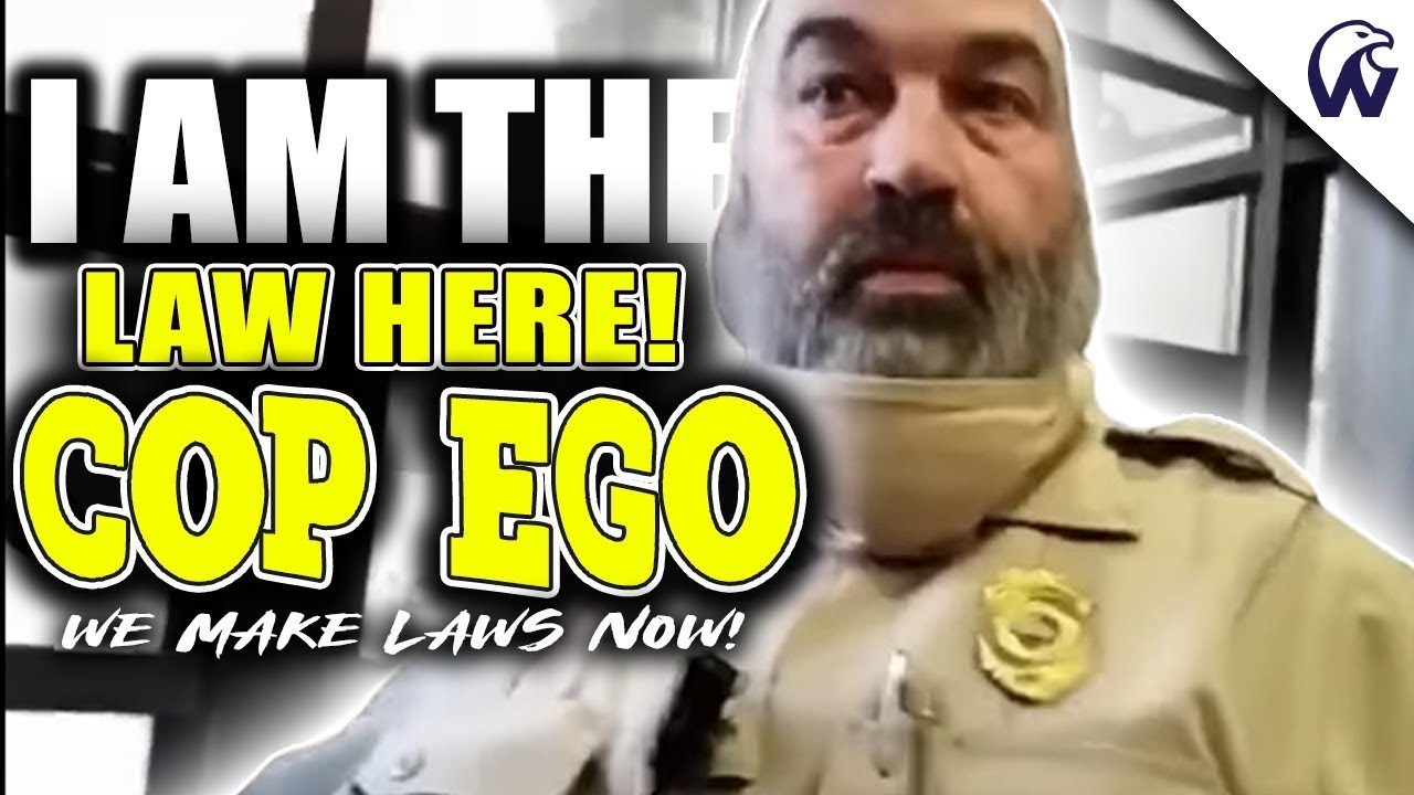 Cop Says He Is The Law | ID Refusal