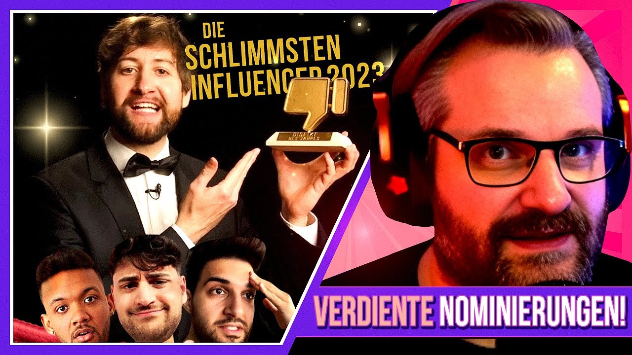 Der Anti Webvideopreis 2023 - Gronkh Reaction