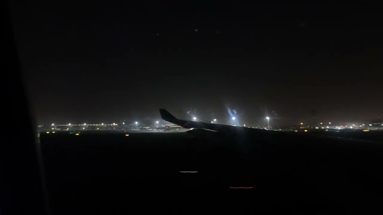 Qatar Airways Airbus A330-302 Taxi and Takeoff from Doha Hamad International Airport