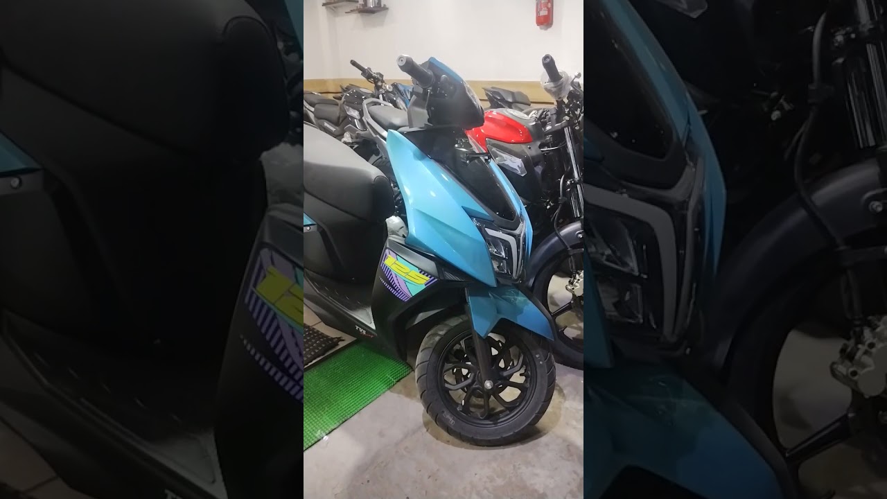 TVS NTORQ 125 BASE MODEL 2024 T BLUE #tvs