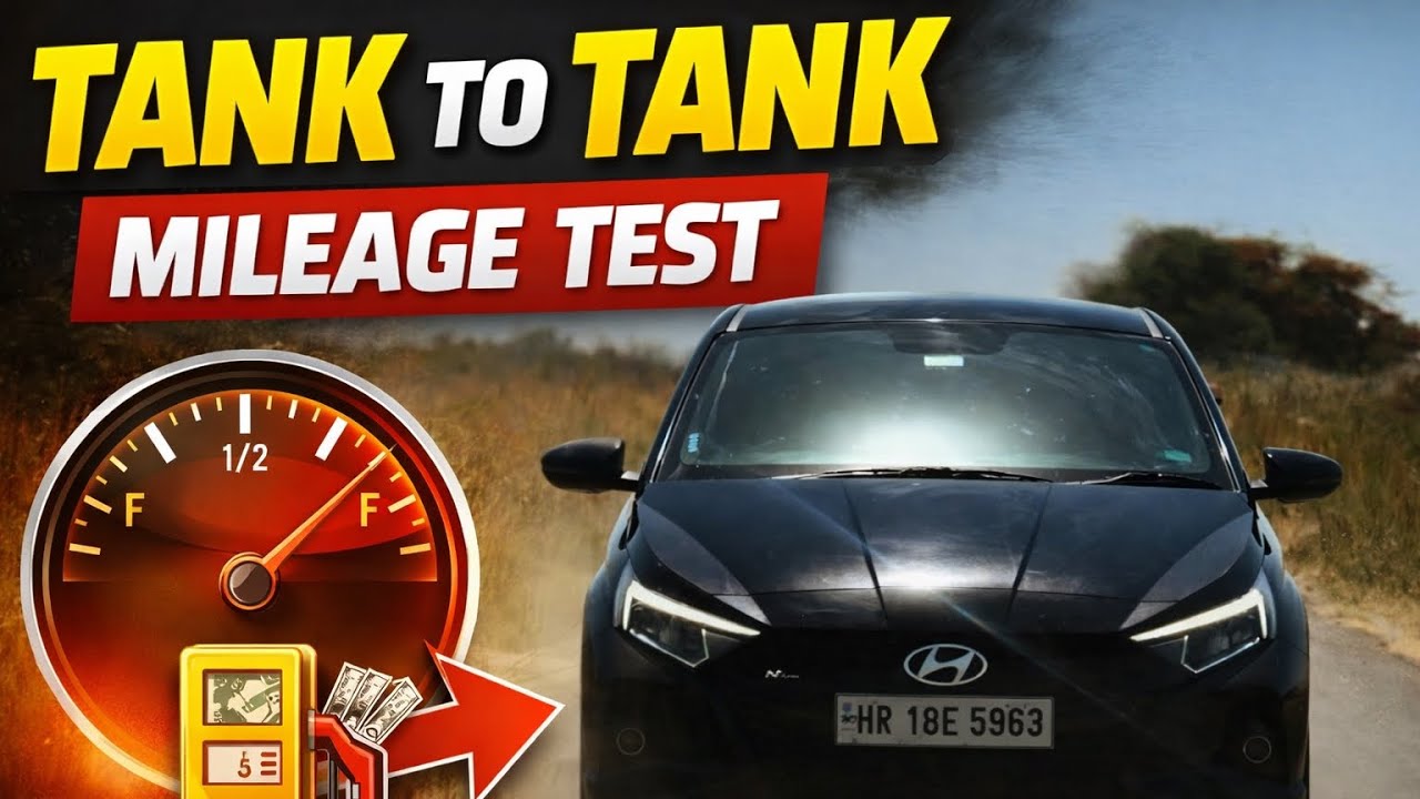 I20 NLine tank to tank mileage test | aajtak kisi turbo gaadi me itni mileage nahi dekhi | Maza agya