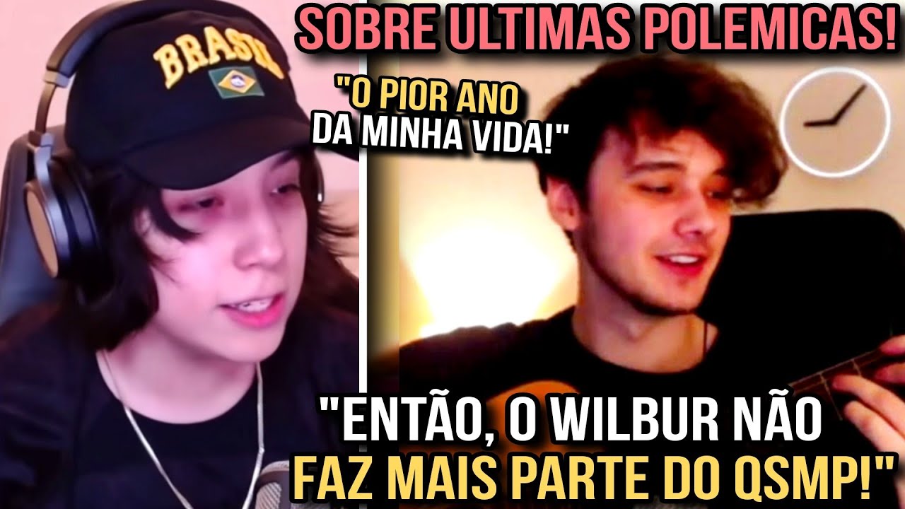 QUACKITY SOBRE A EXPULSÃO DO WILBUR DO QSMP E MAIS POLÊMICAS | QSMP