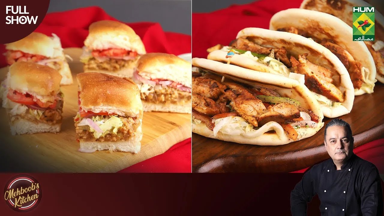 Royal Shawarma & Chicken Sliders | Best Of Mehboob's Kitchen | Chef Mehboob | MasalaTv