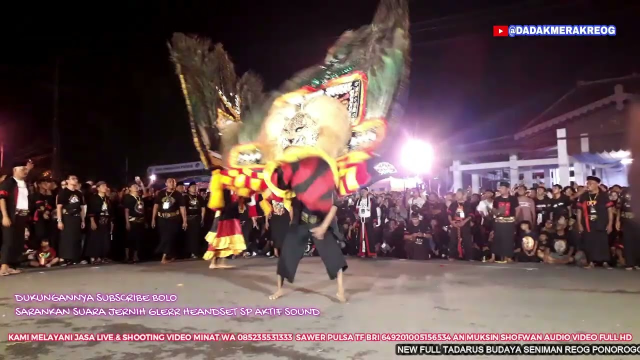 04 HEBOH WOOO TADARUS BUDAYA SENIMAN REOG PONOROGO SE INDONESIA SOLAH DADAK MERAK 200 DADAK MERAK 20