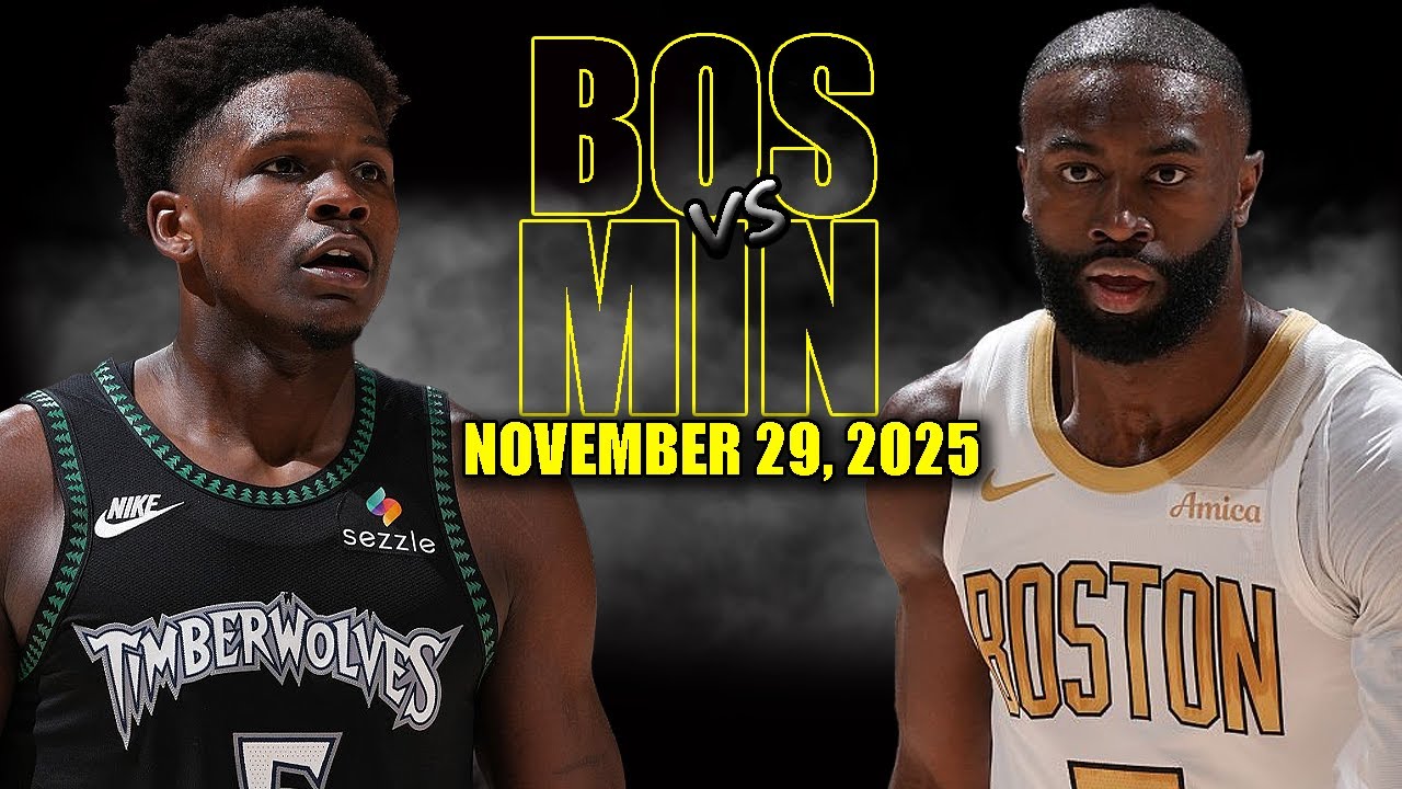 Boston Celtics vs Minnesota Timberwolves Full Game Highlights - November 29, 2025 | NBA Season