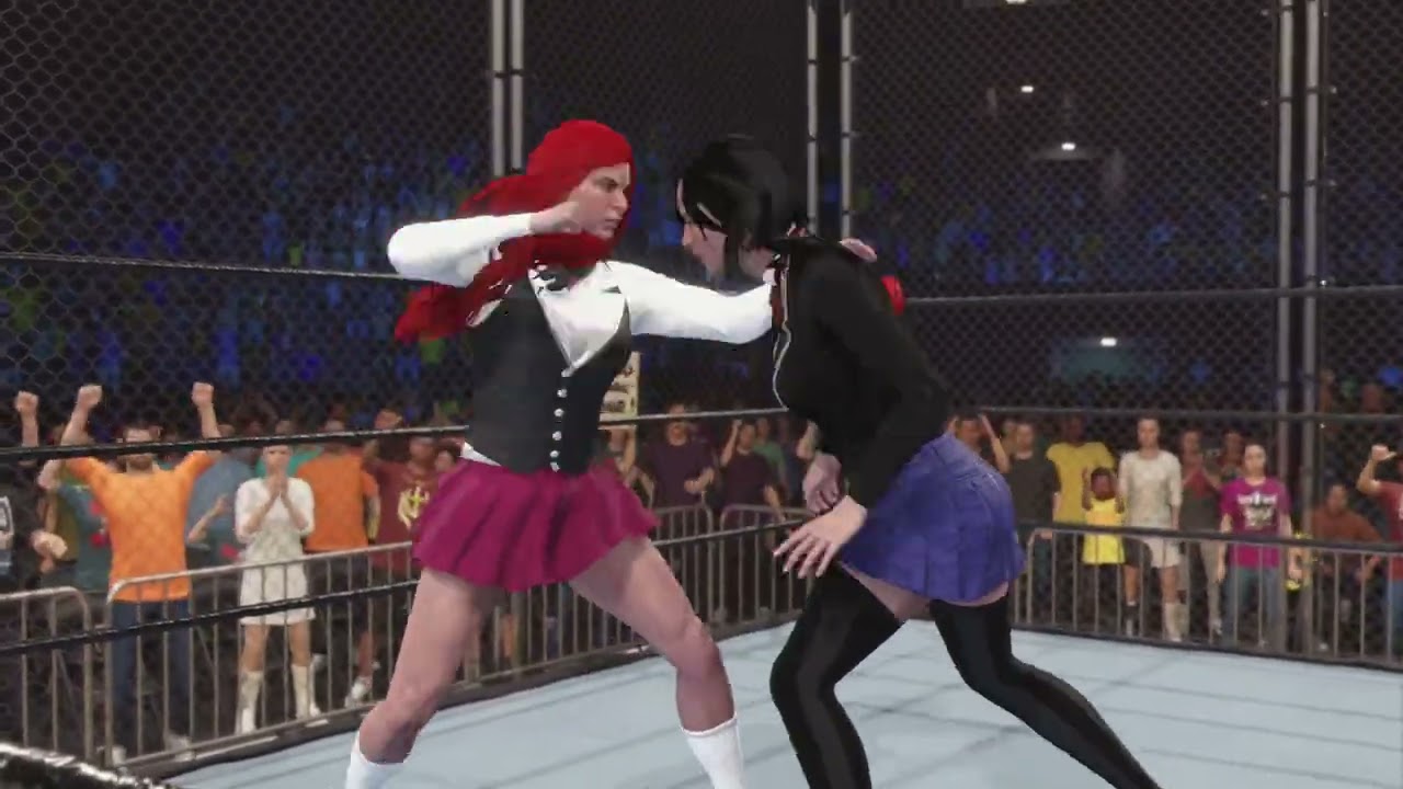 Kurumi Tokisaki vs Rias Gremory - SteelCage NO EXIT - 2of3 points