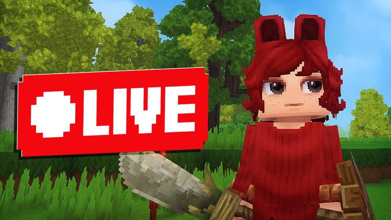 just another minecraft streamer in a hytale world