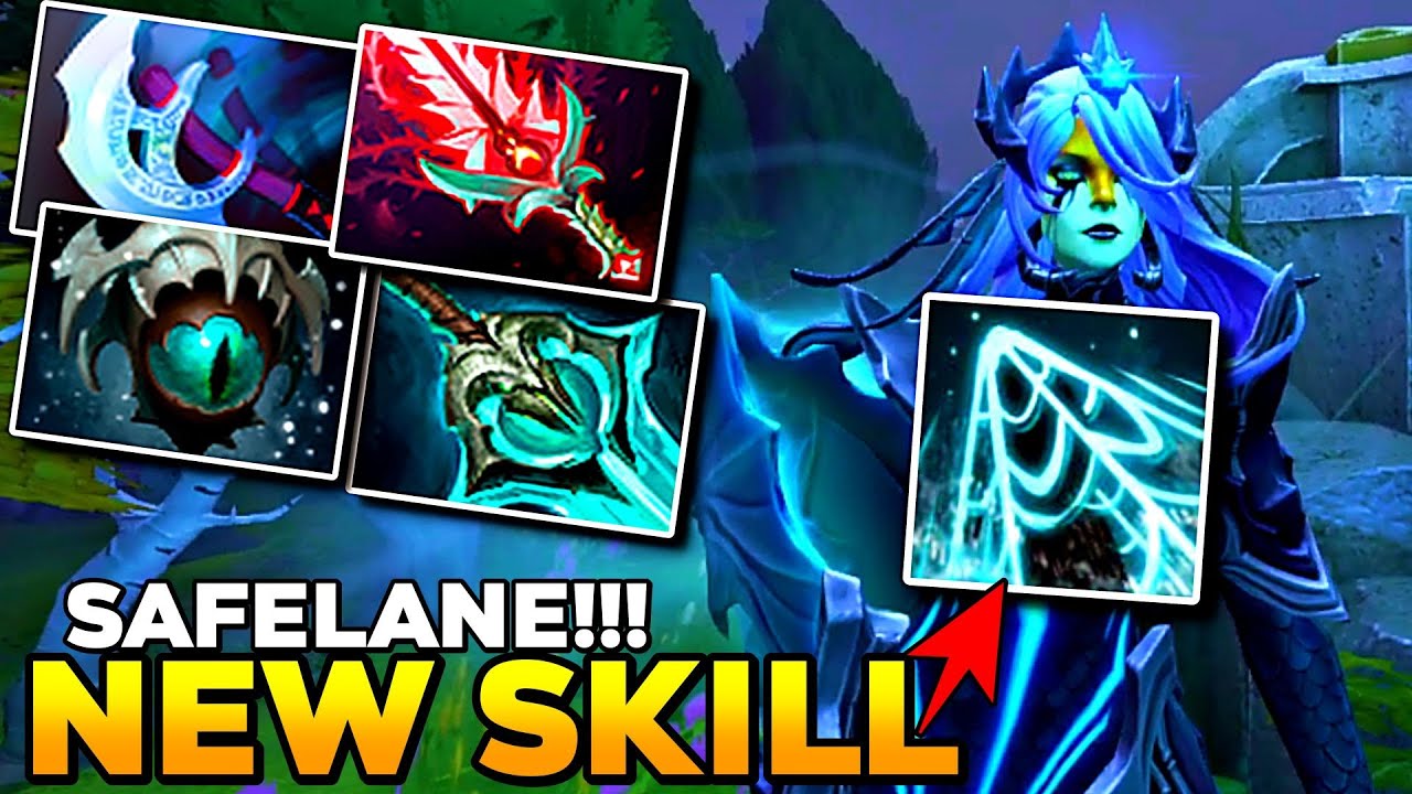 NEW SKILL Monster is BACK SAFELANE Naga Siren Super Carry Pro - Dota 2 Pro Ranked Gameplay