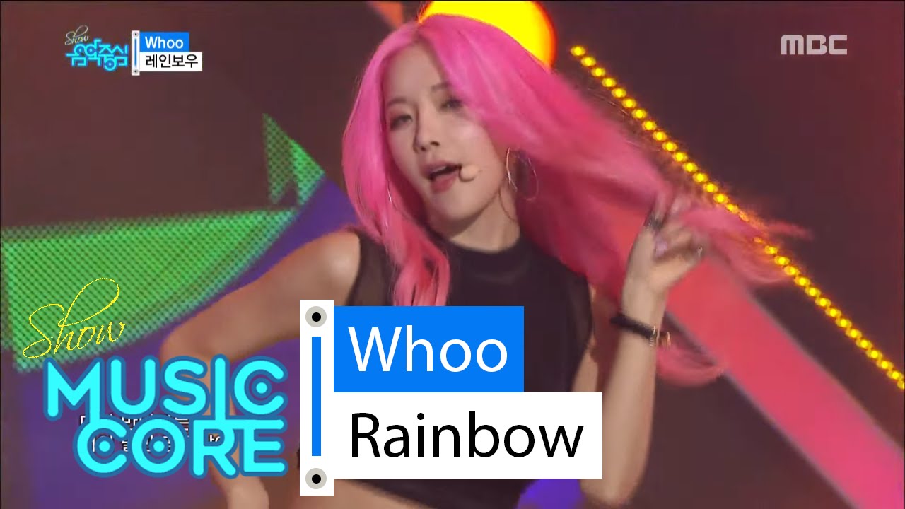 [HOT] Rainbow - Whoo, 레인보우 - Whoo Show Music core 20160220