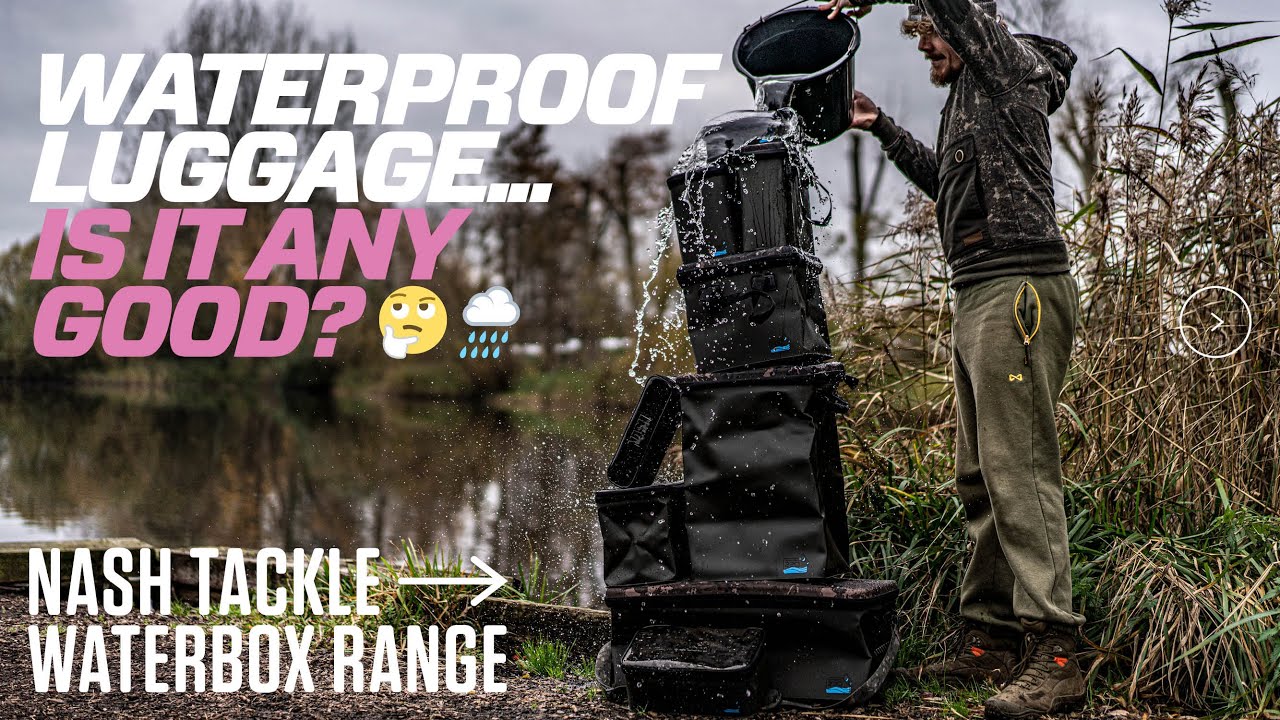 Is fully waterproof luggage any good?🤔 | Nash Tackle Waterboxes Review | Carp Fishing