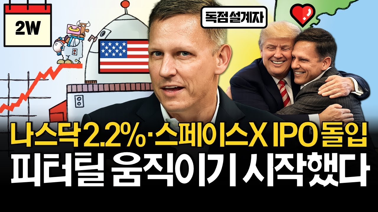 독점 설계자 피터 틸, 지금 어디에 투자하고 있을까?
