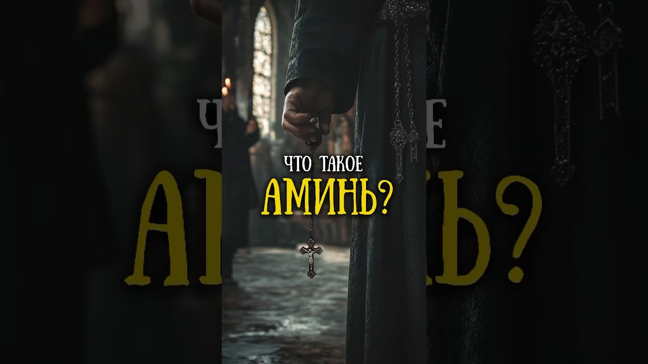 Что означает &laquo;аминь&raquo;?