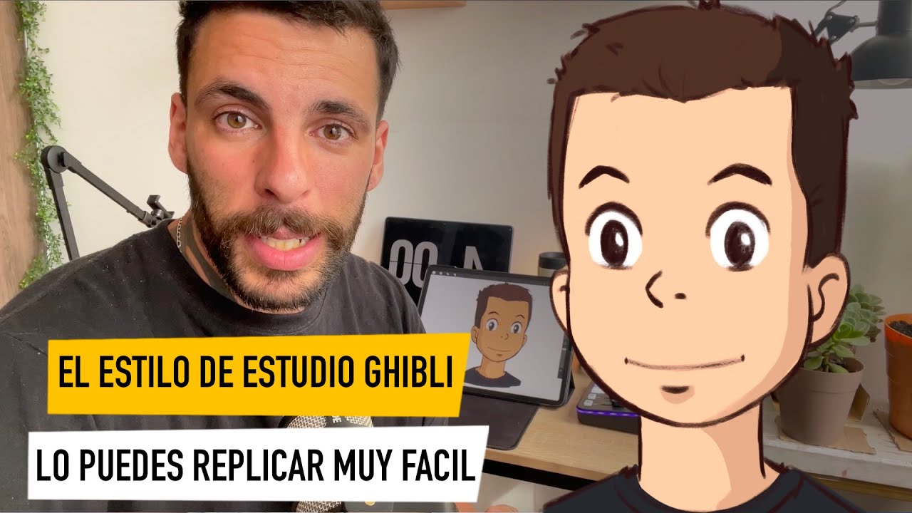 Como dibujar en el estilo del Estudio Ghibli PASO a PASO sin usar IA.