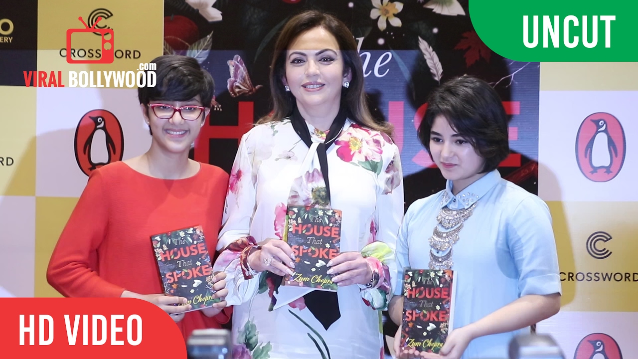 UNCUT - The House That Spoke Book Launch | Zaira Wasim, Zuni Chopra, Nita M Ambani