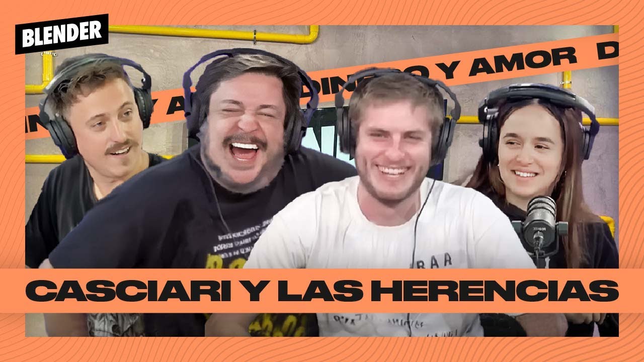 CASCIARI y el CUENTO que HIZO REIR a SU PADRE, las HERENCIAS y TIBALDI | DINERO Y AMOR | BLENDER