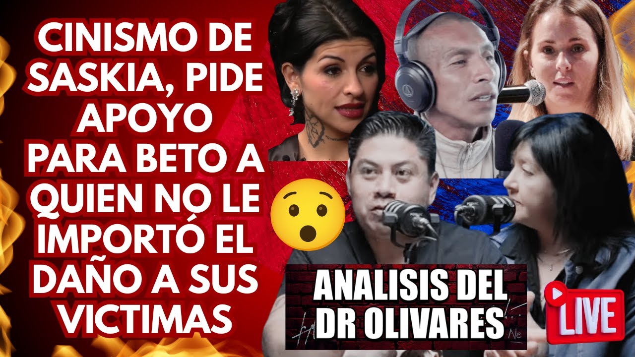 CAZZU HABLA, CRIMINOLOGOS ANALIZAN EL PELIGROSO PERFIL DE BETO A QUIEN SASKIA PROTEGE
