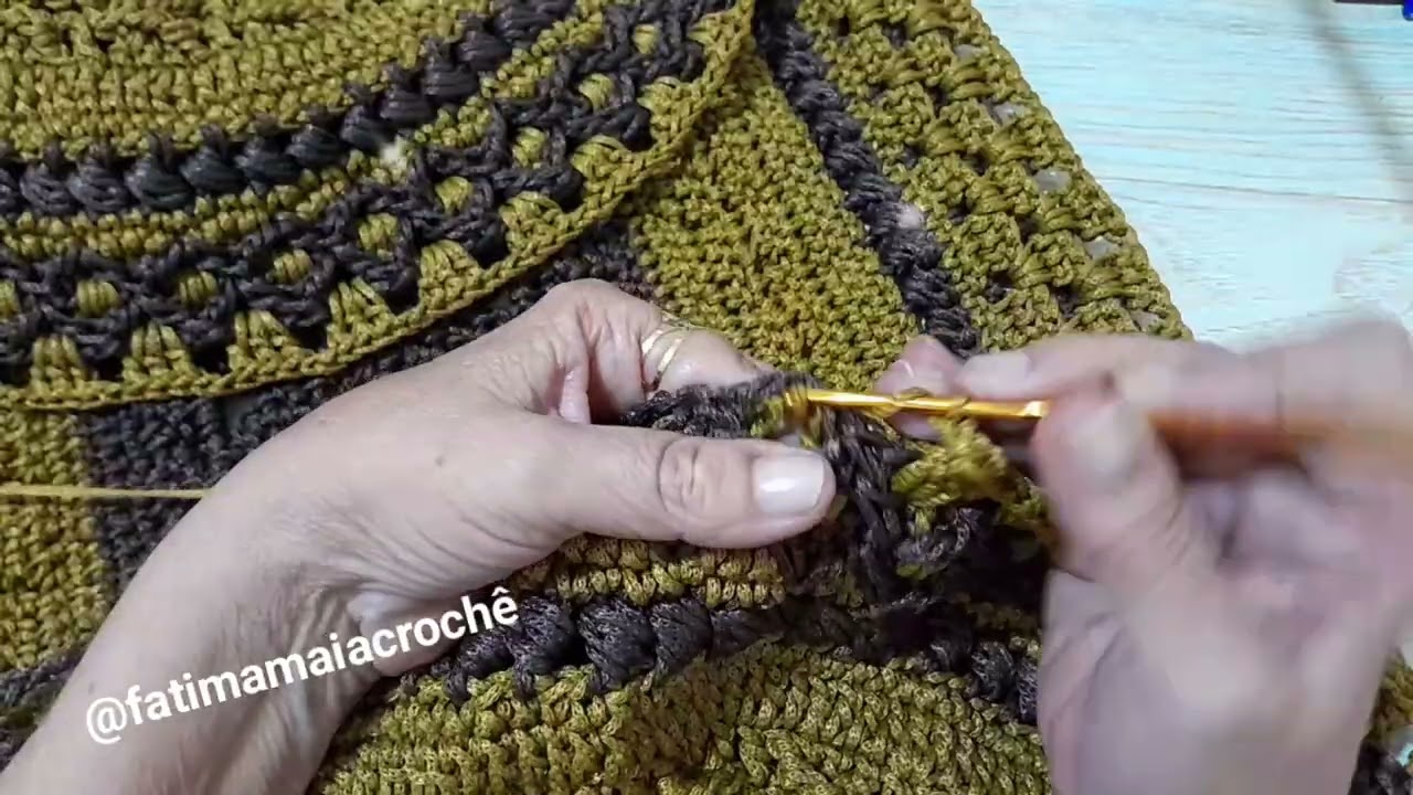 Crochê não é coisa de velha, é terapia, é amor sem limites, eu não me canso nunca 🥰
