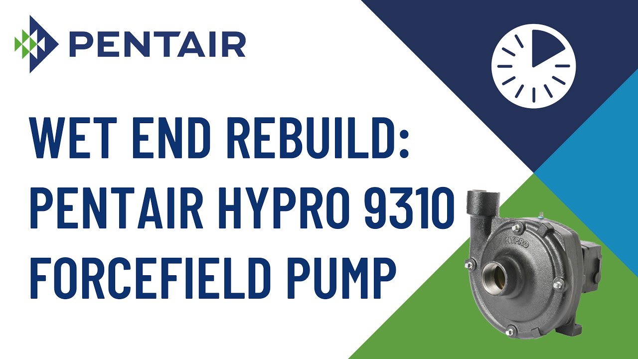 Wet End Rebuild: Pentair Hypro 9310 ForceField Wet End Teardown