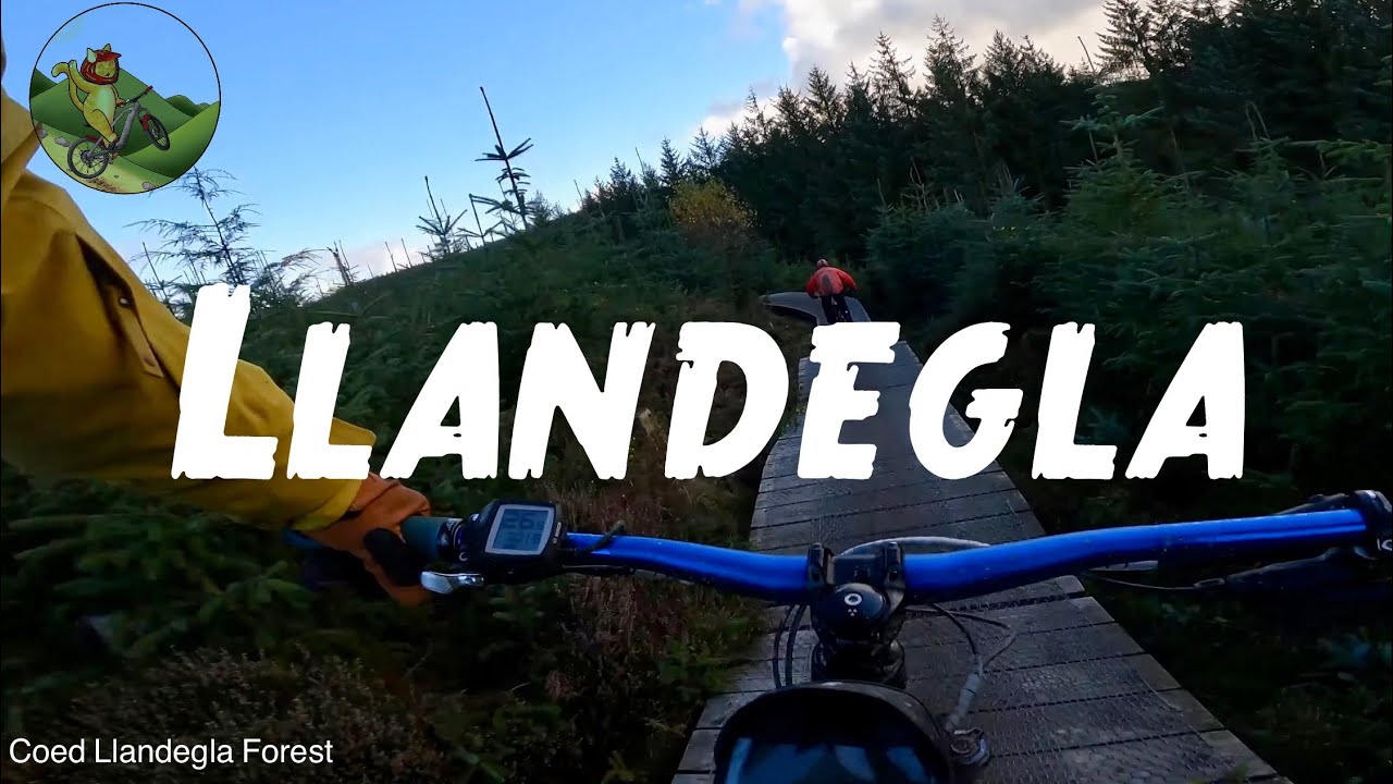 Llandegla, One planet adventure full black run in 4k