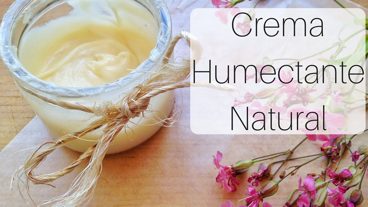 CREMA HUMECTANTE NATURAL - CASERA