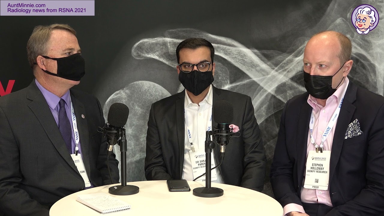 What were the hot trends in radiology at RSNA 2021?