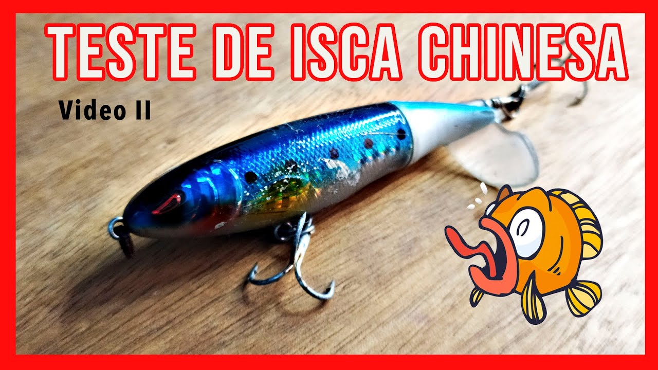 🙀 ESTOU IMPRESSIONADO COM ESTA ISCA CHINESA 🇨🇳  [AliExpress] Pescaria de Traíra.(parte 2).