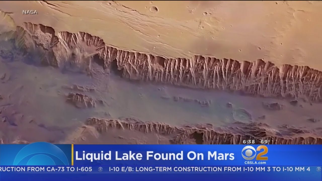 Scientists Say They've Found Lake Under Surface Of Mars