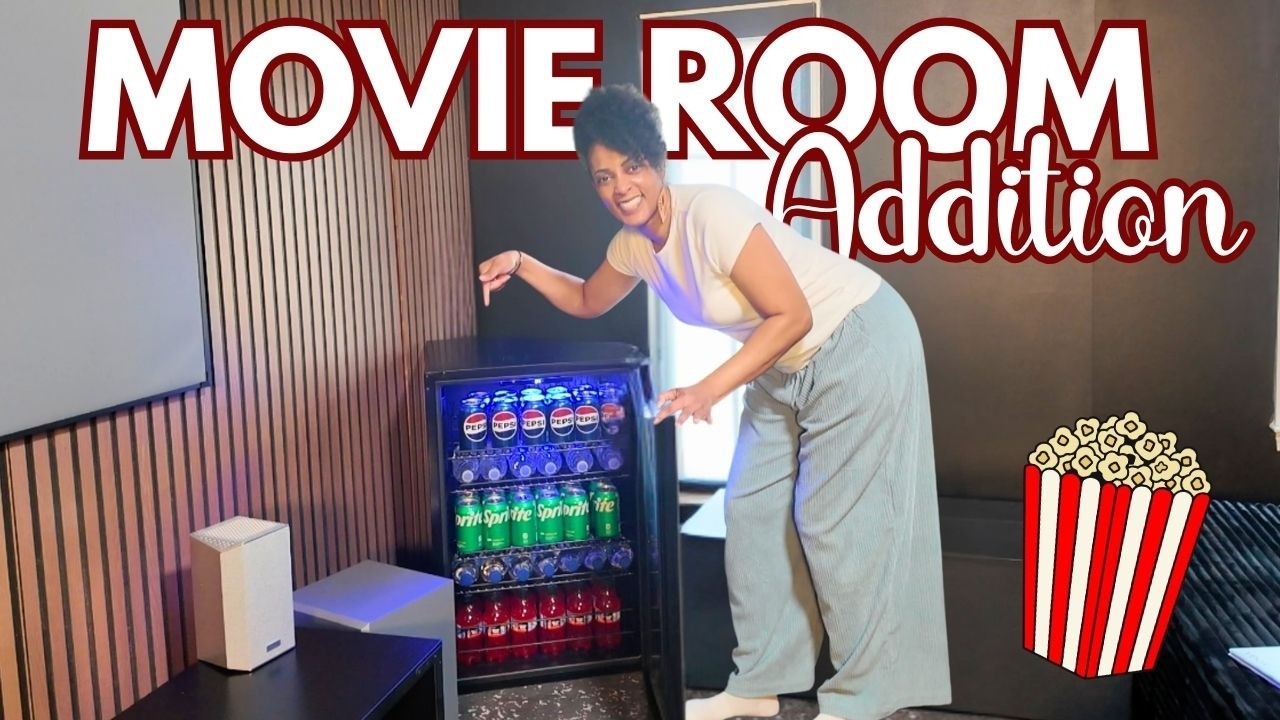 Holds155 Beverages! NEW MINI FRIDGE for MOVIE ROOM!&nbsp;A MUST HAVE&nbsp; FULL REVIEW!