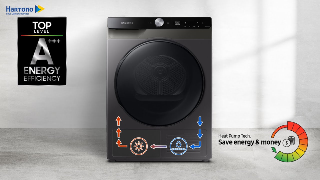 SAMSUNG DRYER PENGERING DV90T7240BX/SE / REVIEW INDONESIA