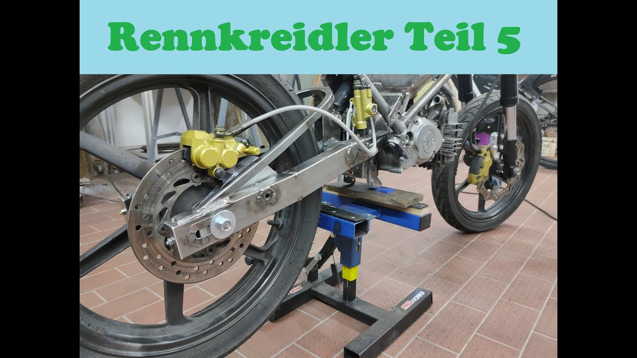 Schnellste 50 ccm Rennkreidler 2023?, Bremsen Van Veen Florett RS für Straßenrennen Teil 5