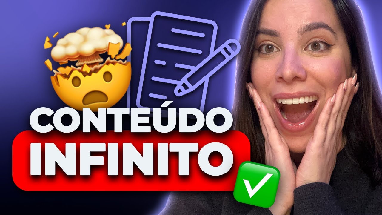 COMO NUNCA MAIS FICAR SEM IDEIAS  DO QUE POSTAR (youtube, blog, tiktok, instagram e mais!)