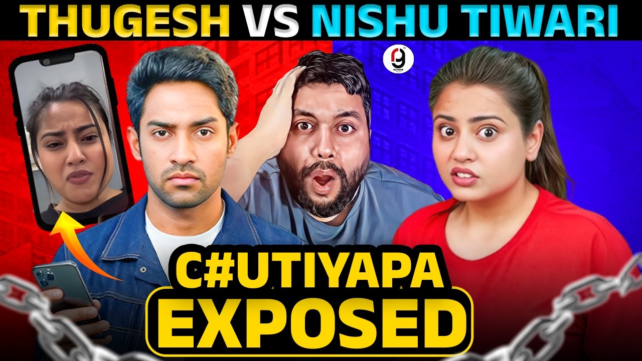 NISHU TIWARI VS THUGESH CONTROVERSY EXPOSED | ROAST BY RG | REAL REPLY REALITY OF COPY EXPOSED