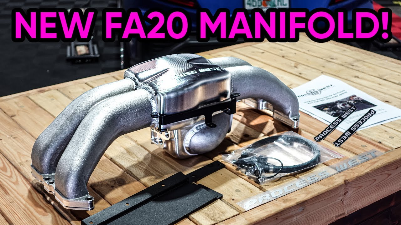 NEW FA20 Intake Manifold From Process West Unboxing
